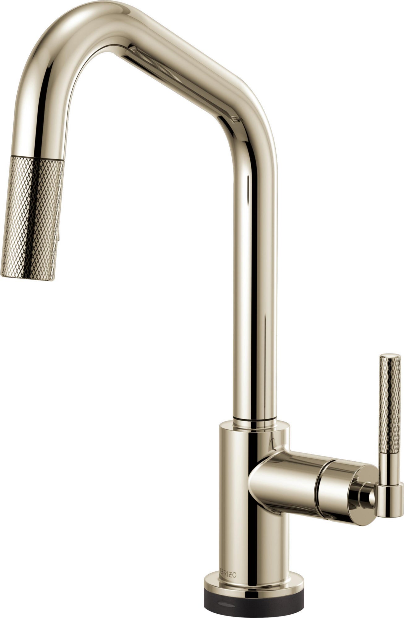 ANGLED SPOUT PULL-DOWN WITH SMARTTOUCH, KNURLED HANDLE