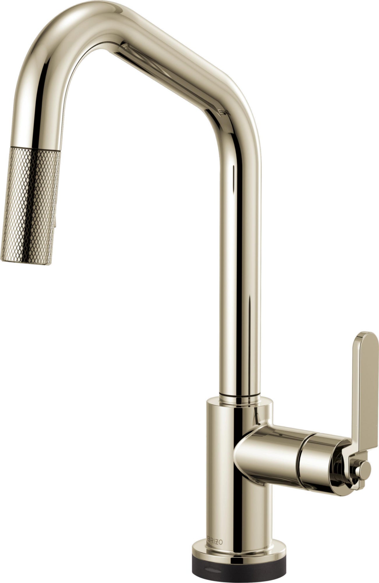 ANGLED SPOUT PULL-DOWN WITH SMARTTOUCH, INDUSTRIAL HANDLE