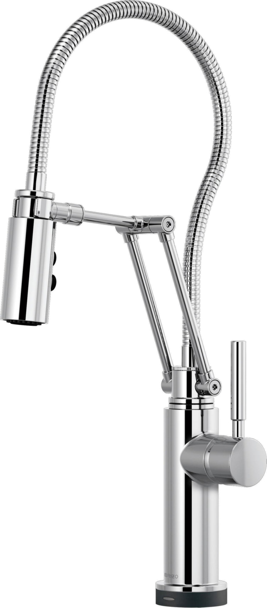 SMARTTOUCH ARTICULATING FAUCET WITH FINISHED HOSE