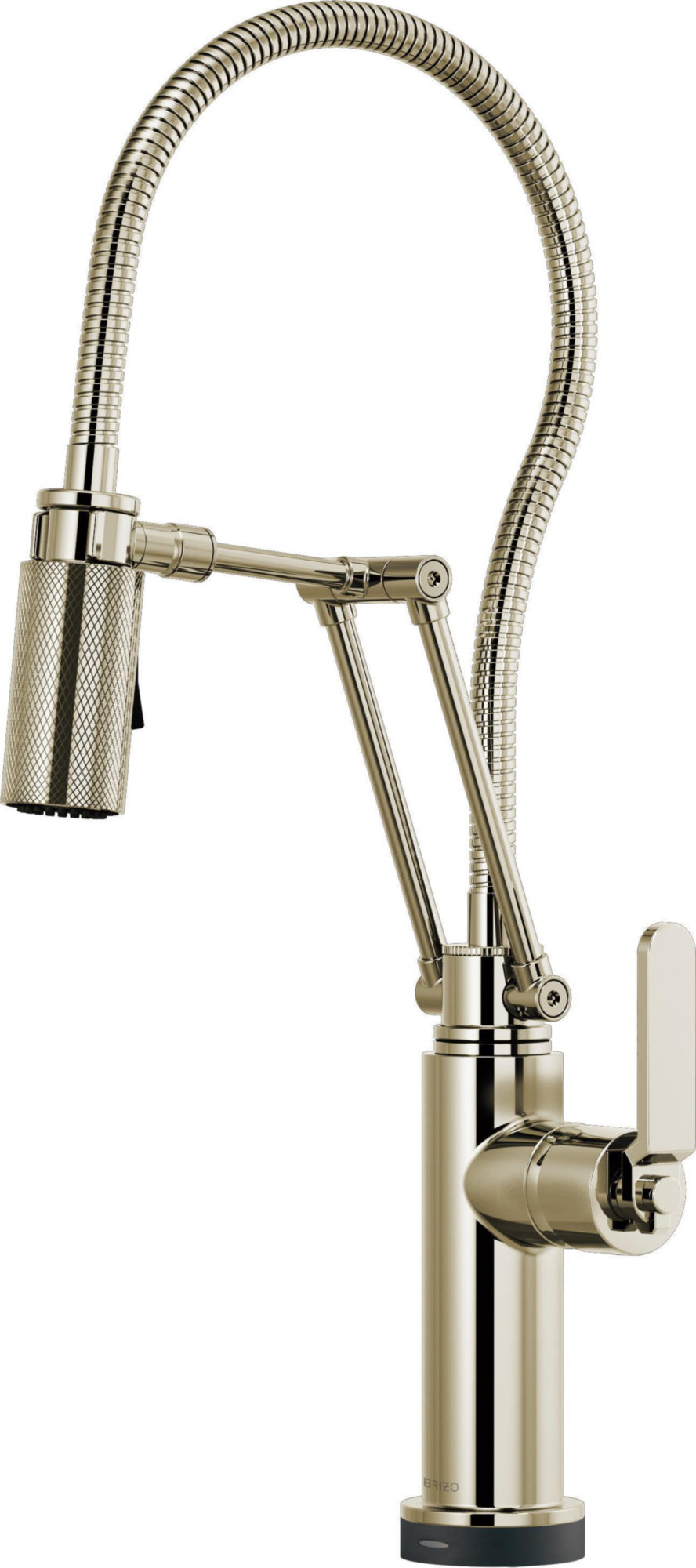 SMARTTOUCH ARTICULATING FAUCET WITH INDUSTIRAL HANDLE AND FI