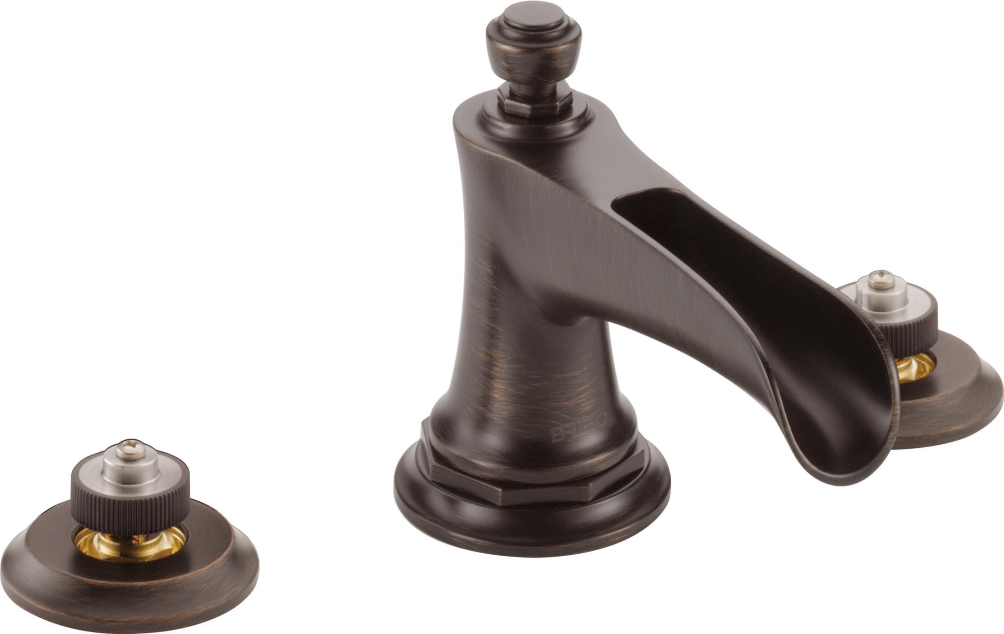 TWO HANDLE WIDESPREAD LAVATORY FAUCET