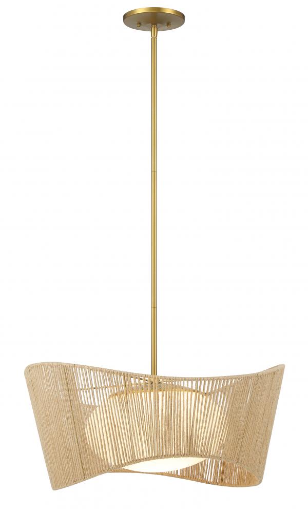 Key Largo - 22" 1 Light Pendant