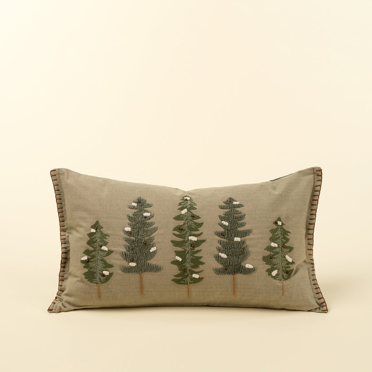 Alpine Trees Pillow 21 X 12