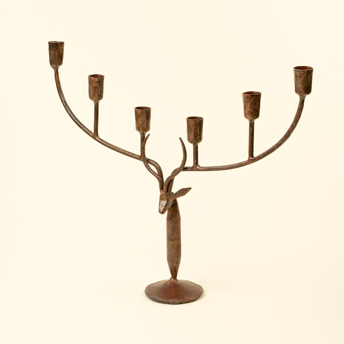 Stag Forge 6 Stick Candle Holder