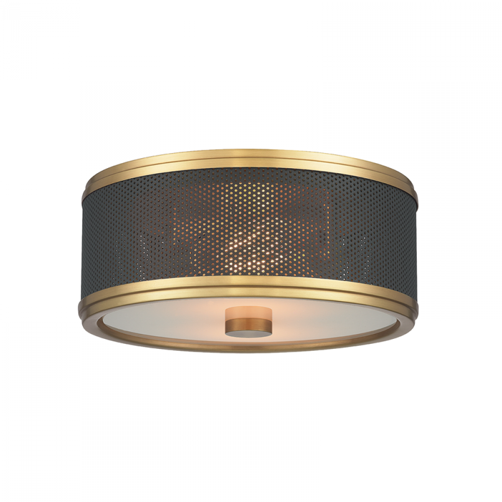 2 LIGHT SEMI FLUSH