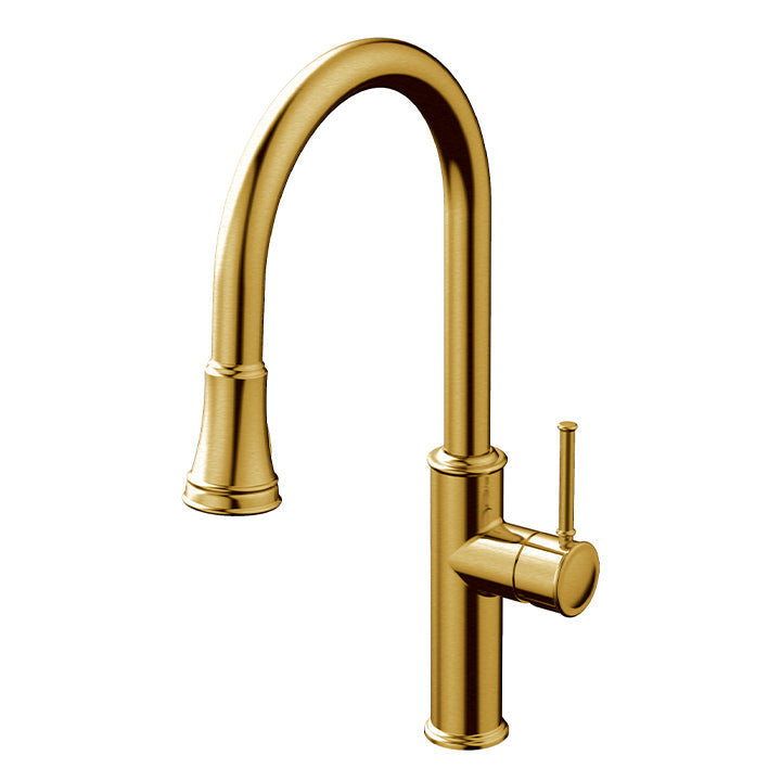 Margherita Pull-Down Kitchen Faucet - by aquabrass