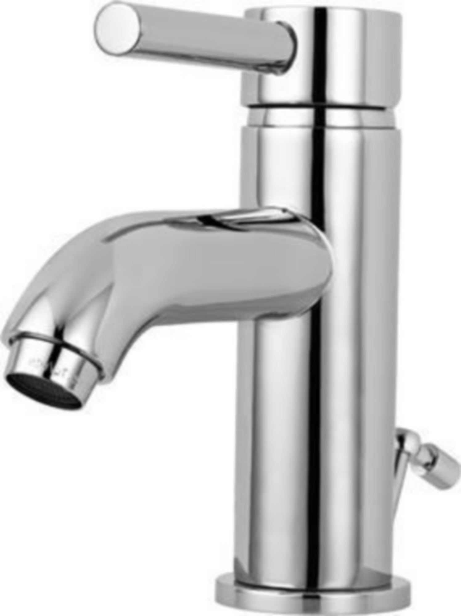DELTA TOMMY SOLID HANDLE LAV FAUCET CH - 0.5 GPM
