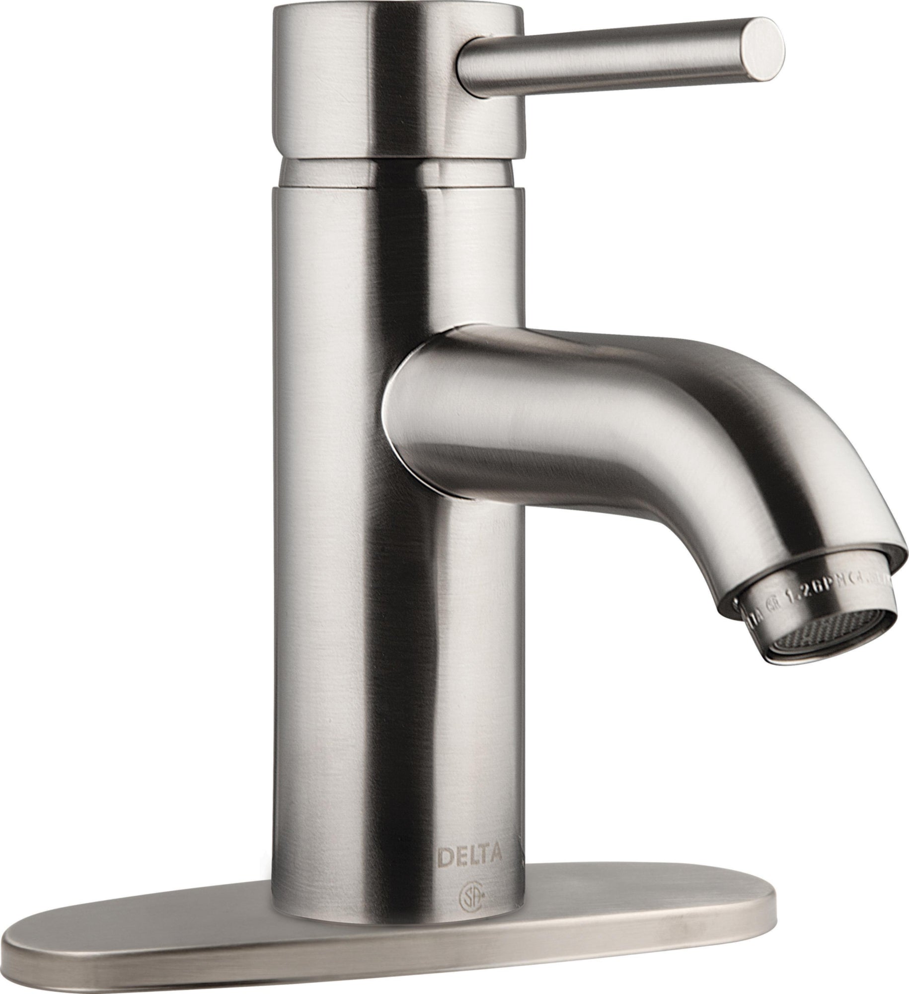 DELTA TOMMY SOLID HANDLE LAVATORY FAUCET SS