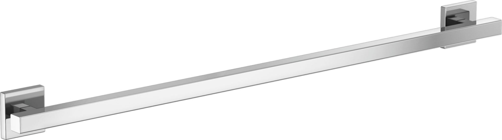 CONTEMPORARY SQUARE DECORATIVE ADA GRAB BAR - 36"