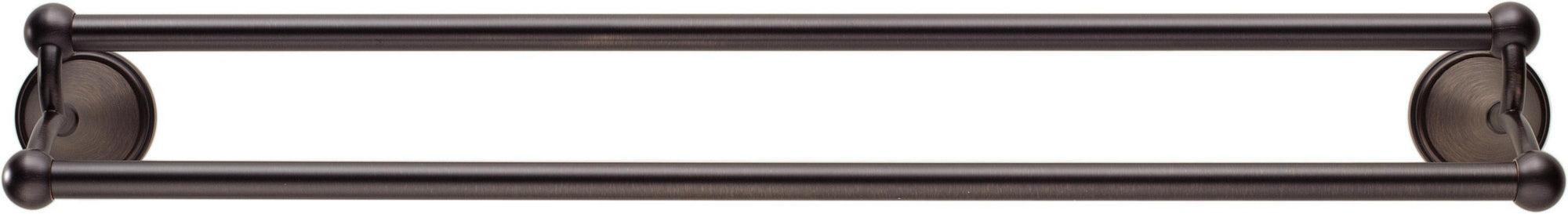 TRADITIONAL 24"" DOUBLE TOWEL BAR RB