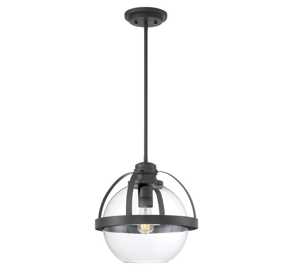 Pendleton 1-Light Pendant in
Matte Black