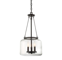 Load image into Gallery viewer, Akron 3-Light Pendant in English Bronze