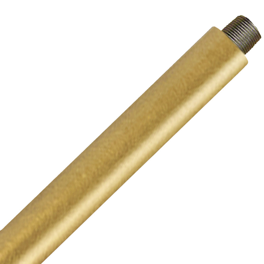 12" Extension Rod in Riviera Brass