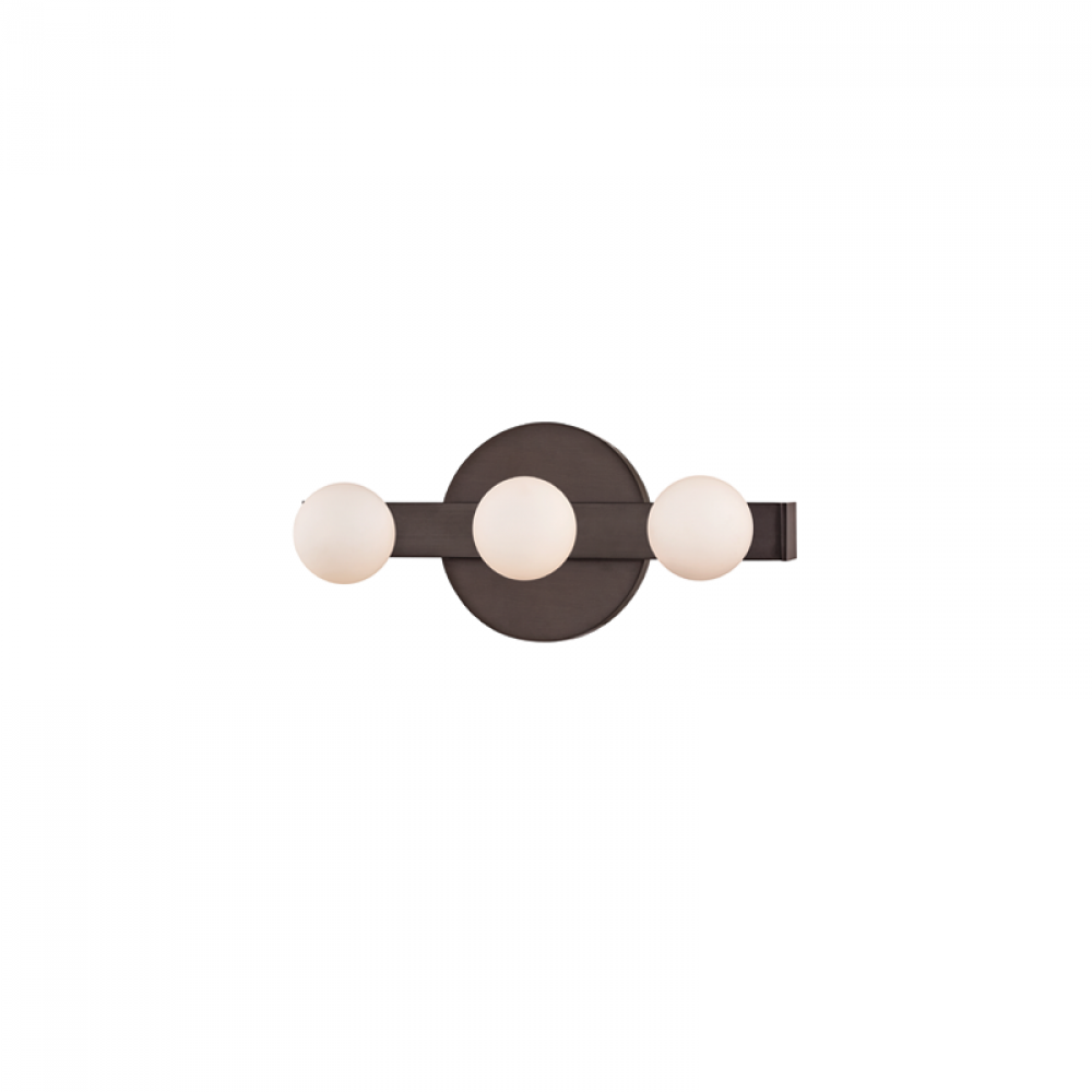 3 LIGHT WALL SCONCE