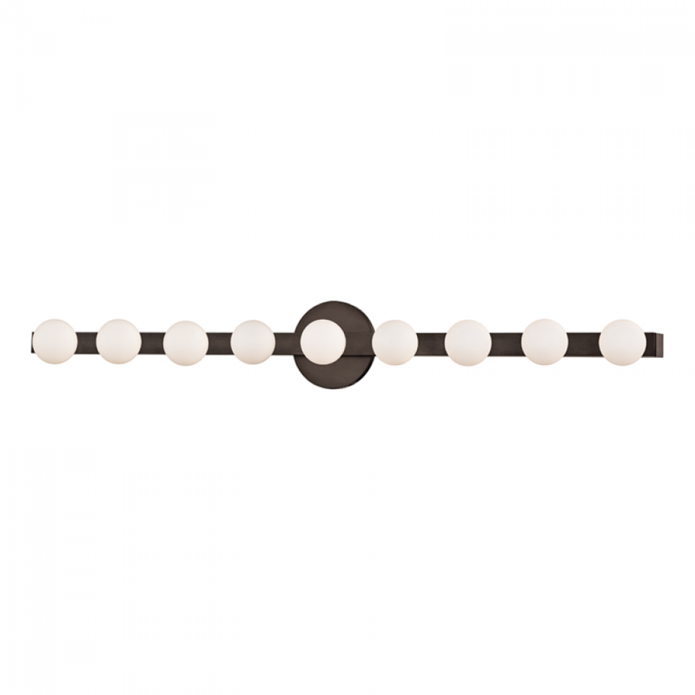 9 LIGHT WALL SCONCE
