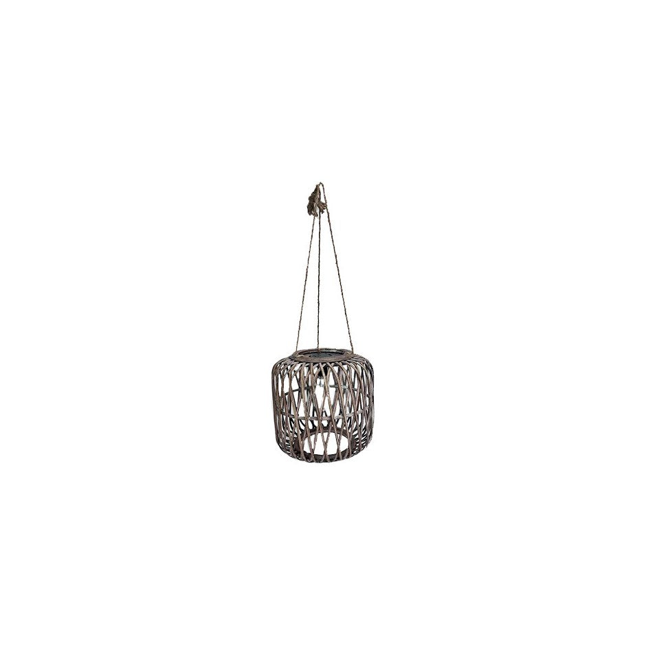 LED Bamboo Hanging Lantern