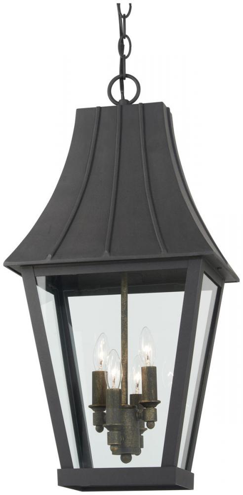 Chateau Grande - 4 Light Hanging Lantern