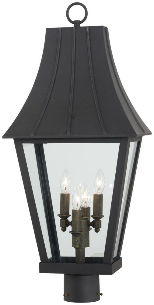 Chateau Grande - 4 Light Outdoor Post Mount