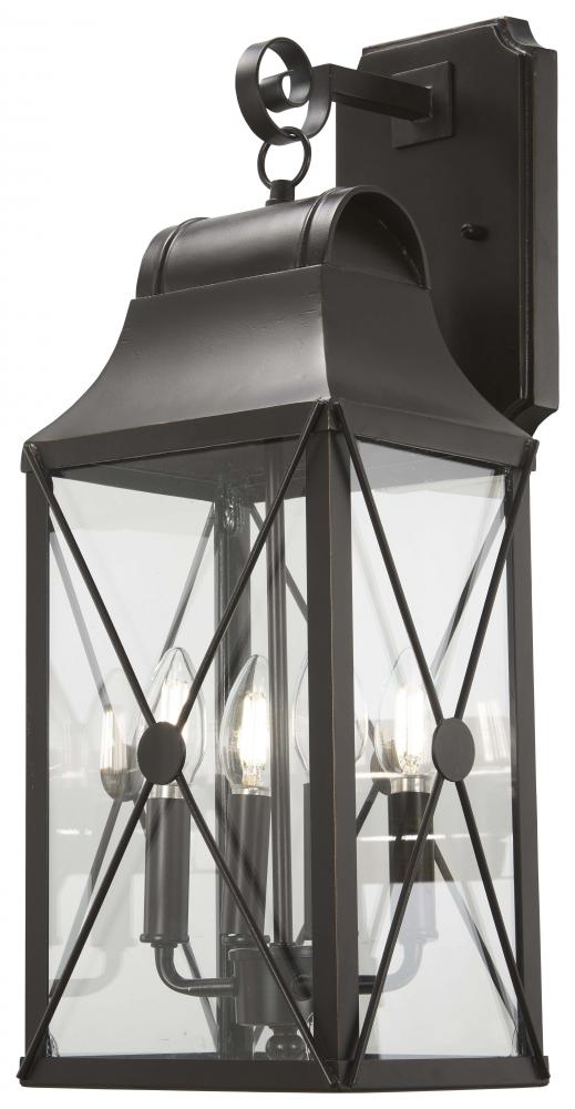 De Luz - 4 Light Outdoor Wall Mount