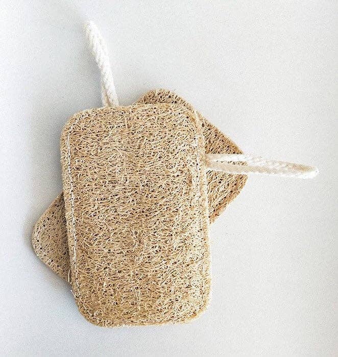 Loofah Sponge - Natural Organic - 3 Pack