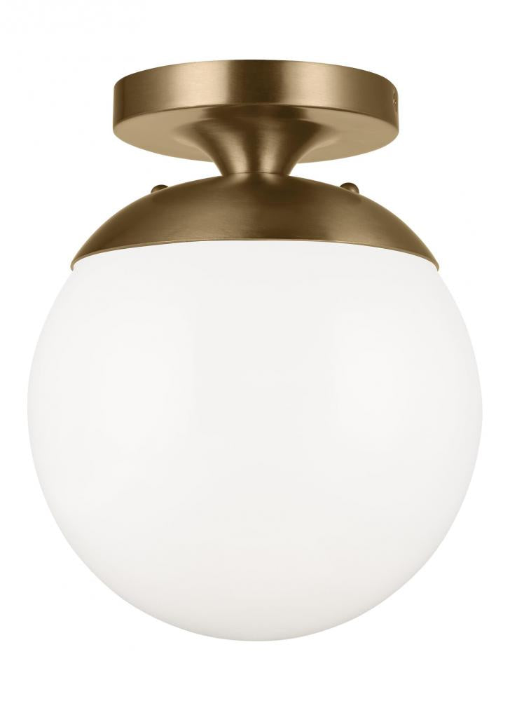 Leo - Hanging Globe One Light Wall / Ceiling Semi-Flush Mount