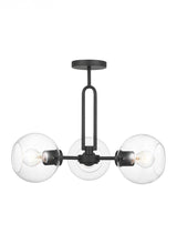 Load image into Gallery viewer, Codyn Three Light Semi-Flush Convertible Pendant