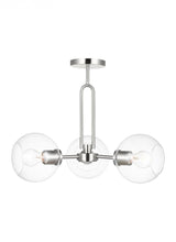 Load image into Gallery viewer, Codyn Three Light Semi-Flush Convertible Pendant