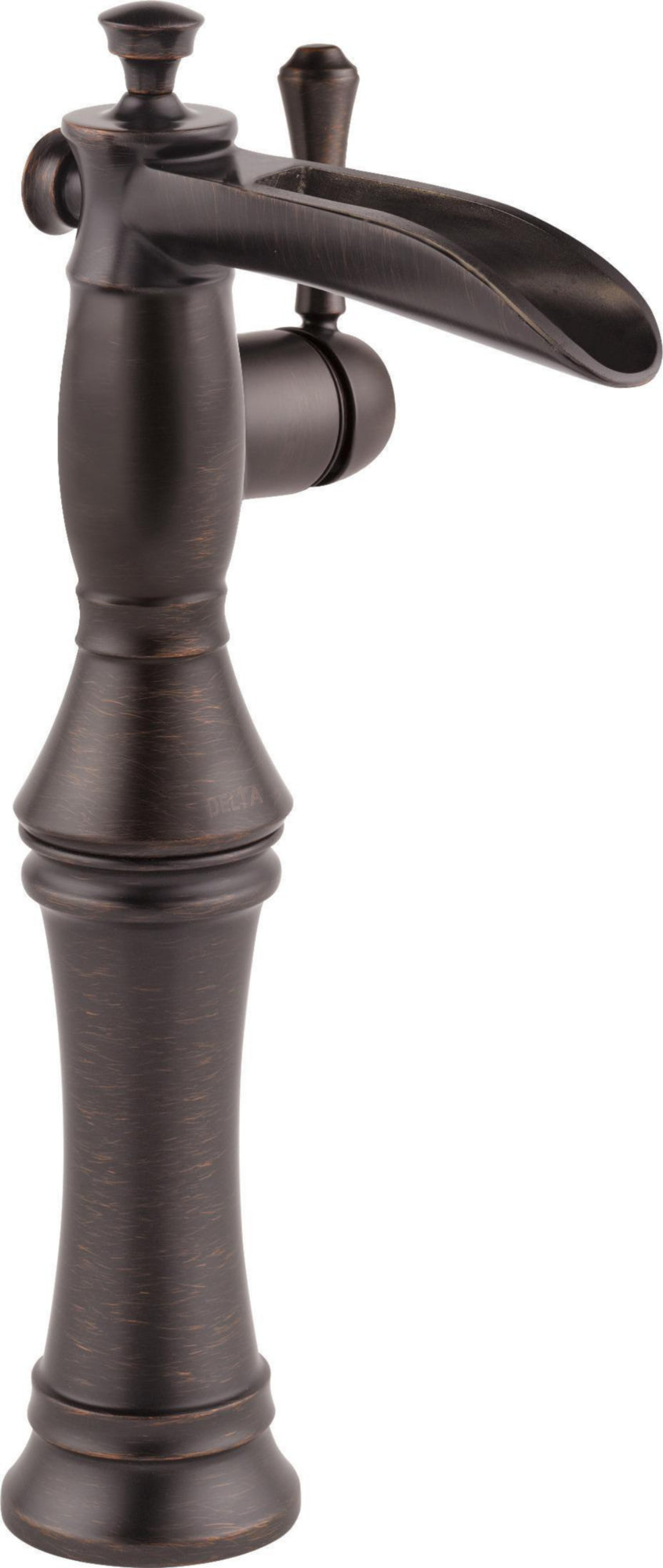 SINGLE HOLE - SINGLE HANDLE CHANNEL SPOUT W/ RISER