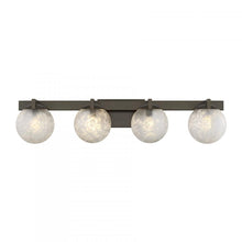 Load image into Gallery viewer, Darien 4-Light Bathroom Vanity Light in Mediterranean Bronze