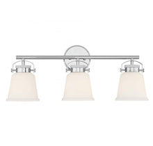Load image into Gallery viewer, Kaden 3-Light Bathroom Vanity Light in Polished Chrome