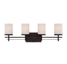Load image into Gallery viewer, Colton 4-Light Bathroom Vanity Light in English Bronze