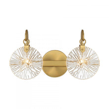 Load image into Gallery viewer, Addison 2-Light Bathroom Vanity Light in Warm Brass