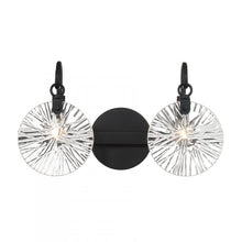 Load image into Gallery viewer, Addison 2-Light Bathroom Vanity Light in Matte Black