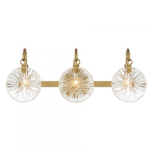 Load image into Gallery viewer, Addison 3-Light Bathroom Vanity Light in Warm Brass