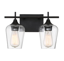 Load image into Gallery viewer, Octave 2-Light Bathroom Vanity Light in English Bronze