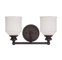 Load image into Gallery viewer, Melrose 2-Light Bathroom Vanity Light in English Bronze