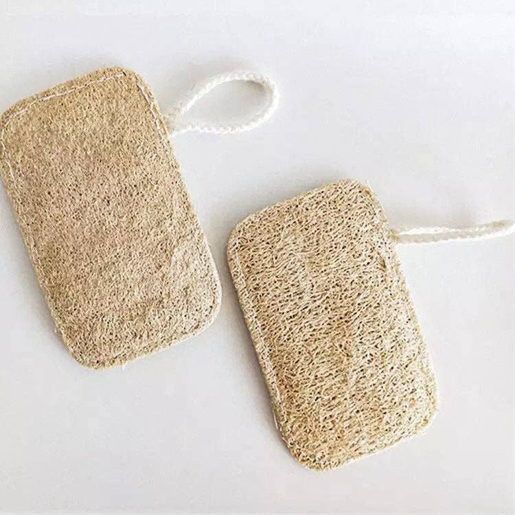 Loofah Sponge - Natural Organic - 3 Pack