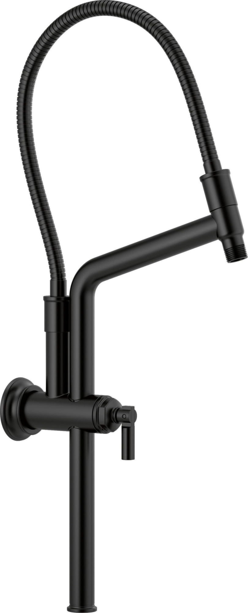 HEIGHT ADJUSTABLE SHOWER ARM AND FLANGE