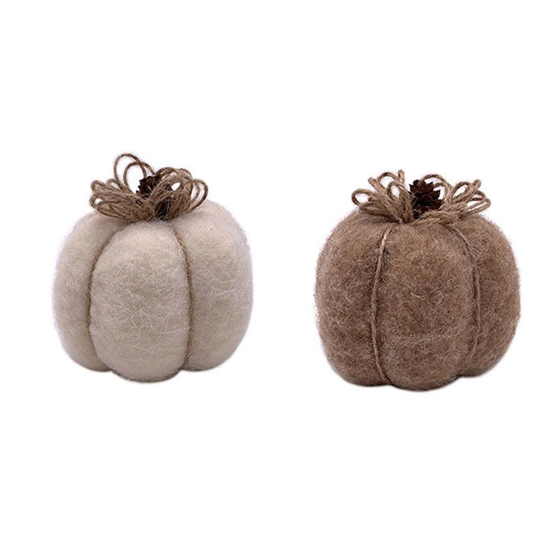 Felt Pumpkins (2 Colours)