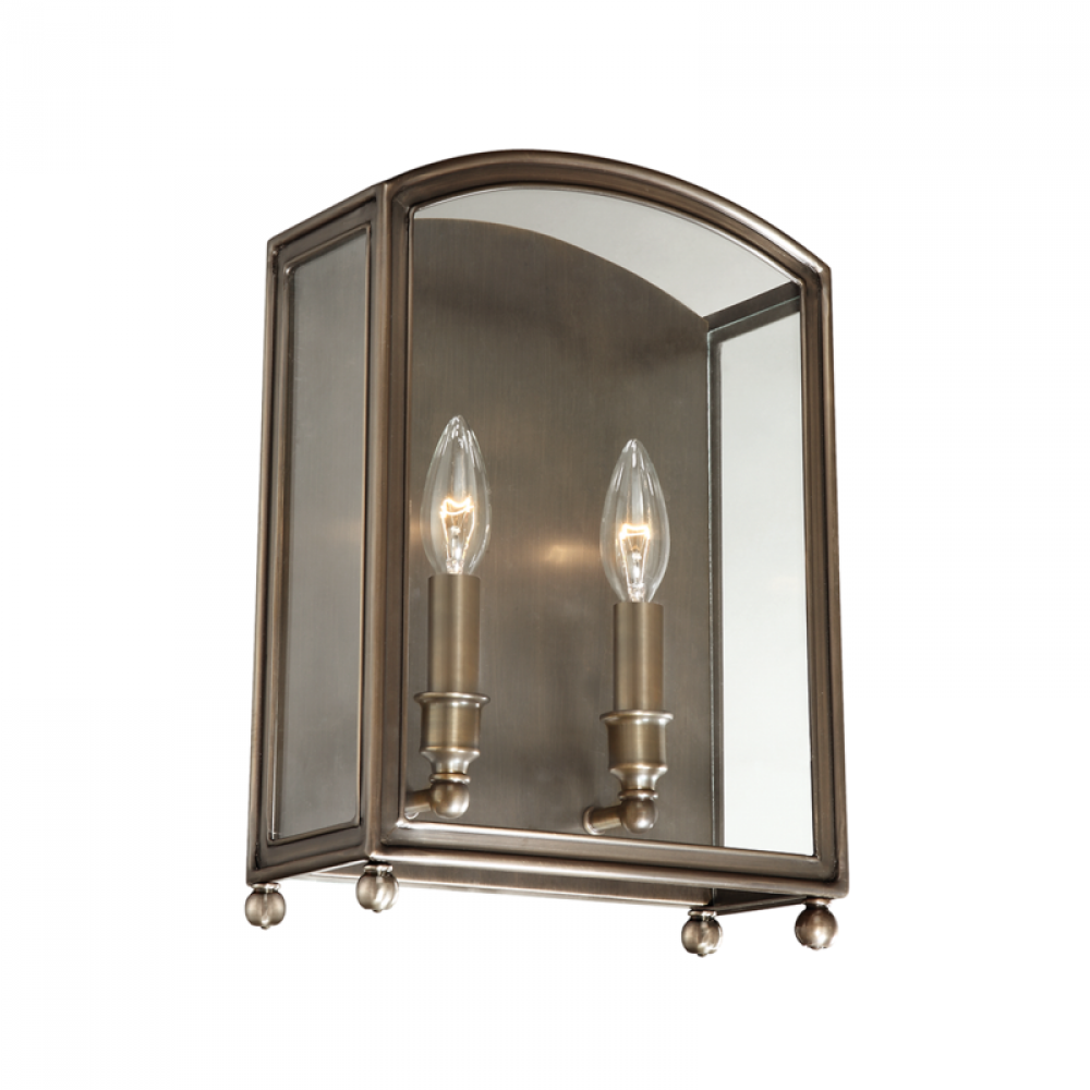 2 LIGHT WALL SCONCE