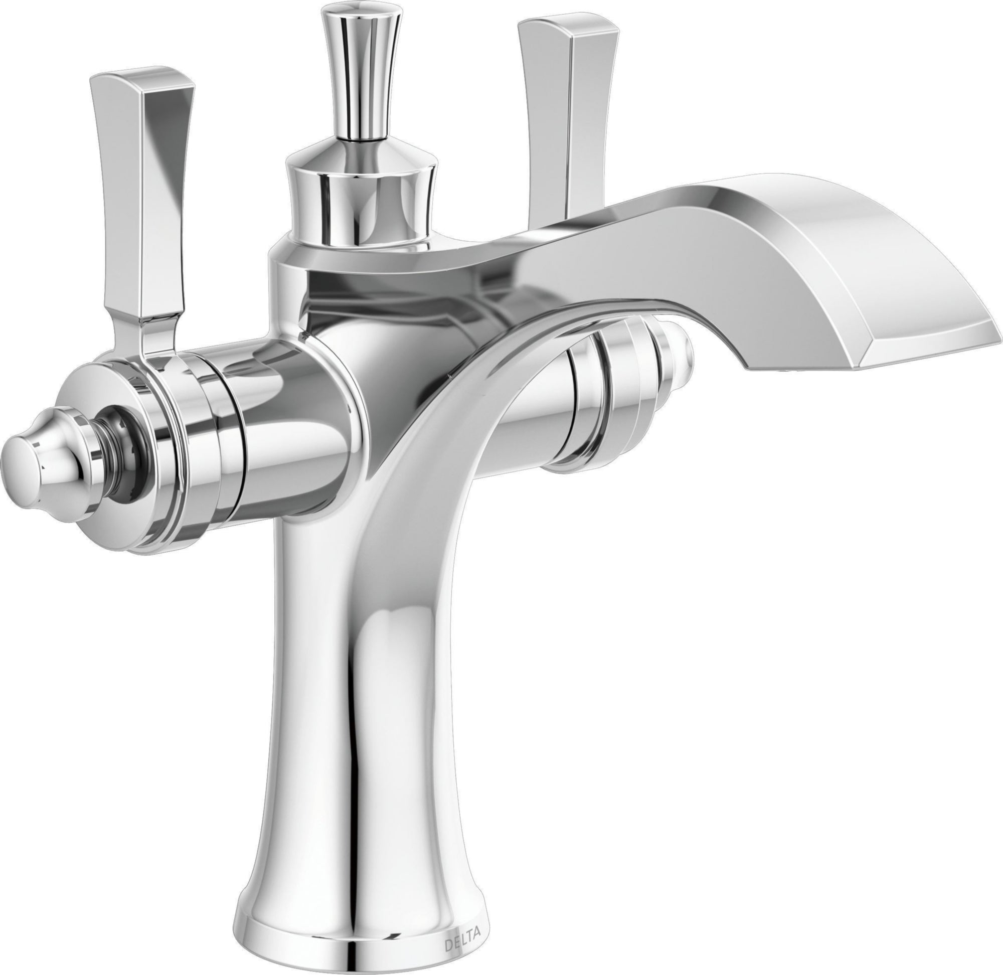 SINGLE HOLE MONOBLOCK BATHROOM FAUCET