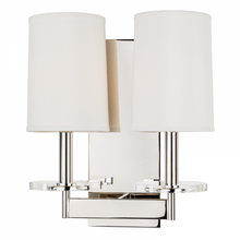 Load image into Gallery viewer, 2 LIGHT WALL SCONCE