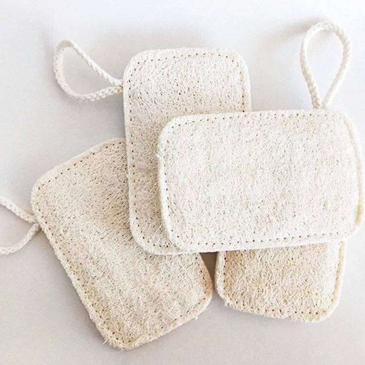 Loofah Sponge - Natural Organic - 3 Pack