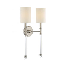 Load image into Gallery viewer, Fremont 2-Light Wall Sconce in Satin Nickel
