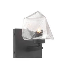 Load image into Gallery viewer, Castello 1-Light Wall Sconce in Matte Black