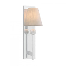 Load image into Gallery viewer, Travis 1-Light Wall Sconce in Polished Chrome