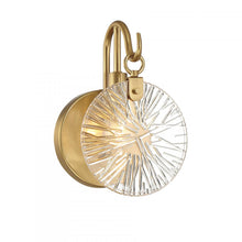 Load image into Gallery viewer, Addison 1-Light Wall Sconce in Warm Brass