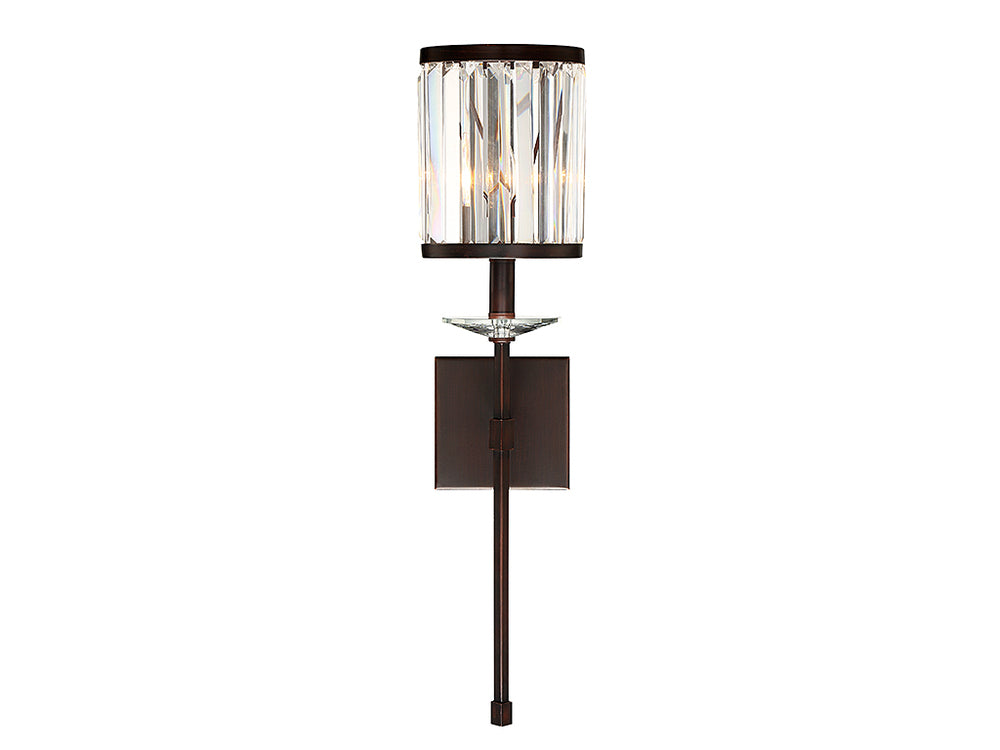 Ashbourne 1-Light Wall Sconce in Mohican Bronze