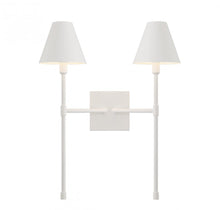 Load image into Gallery viewer, Jefferson 2-Light Wall Sconce in Bisque White