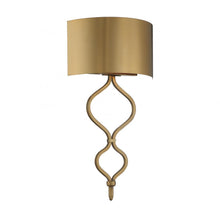 Load image into Gallery viewer, Como LED Wall Sconce in Warm Brass